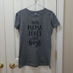 3/$6 Instant Message gray t-shirt sz M